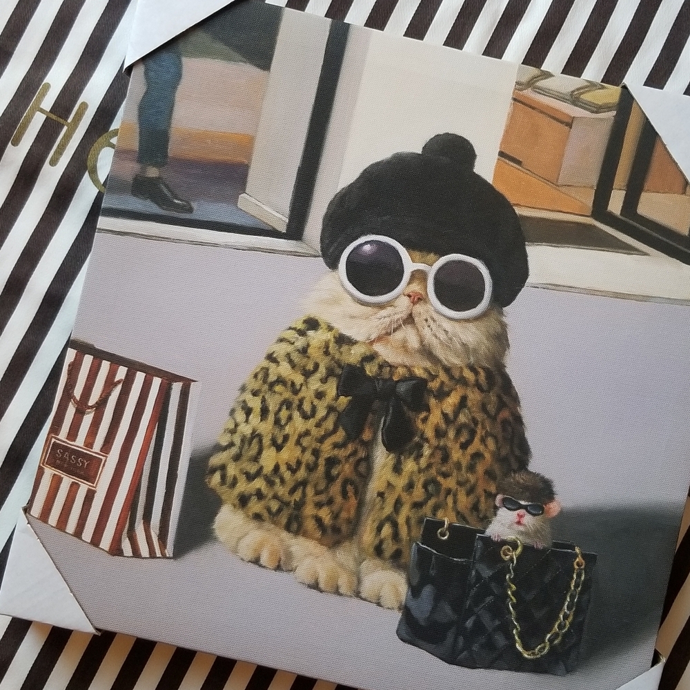 ❗Henri Bendel Inspired Canvas Art❗